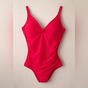 Profile by gottex pink one piece swimsuit